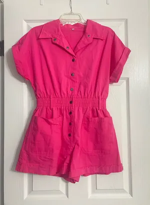 Pink Romper thumbnail 1