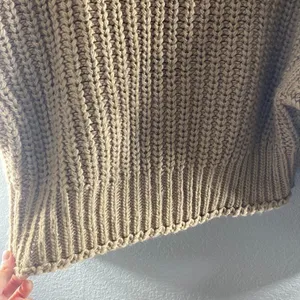 H&M Chunky Knit Turtleneck Boxy Sweater thumbnail 16