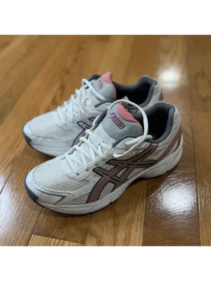 Size 9.5 Wimen ASICS Gel Running Shoes White Gray Pink Women’s EU 41.5 Sneakers thumbnail 6