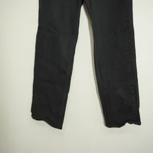 Rag & Bone Size 26 Maya High Rise Straight Leg Black Denim Jeans Fall Casual thumbnail 4