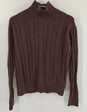 J.Crew‎ Ribbed Mockneck Sweater. Size XS. thumbnail 1