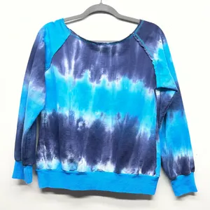 American Vintage Tie Dye Activewear Sweatshirt Womens Large 100% Cotton thumbnail 6