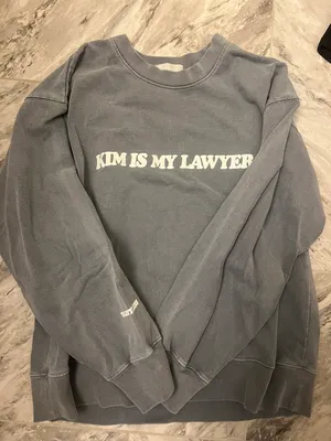 Talentless kim is my lawyer crewneck thumbnail 1