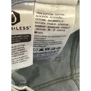 Levis Womens Low Pro Straight Light‎ Wash Denim Jeans Distressed Loose Size 30 thumbnail 6