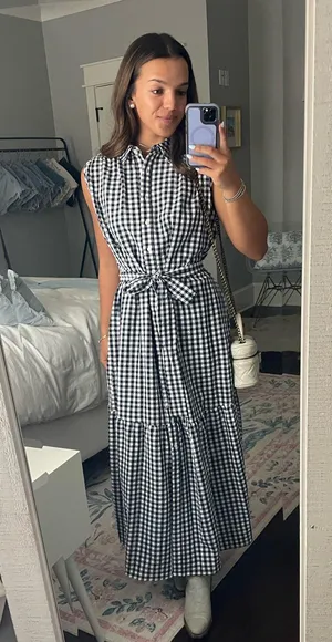 Tommy Hilfiger Gingham Dress Plaid thumbnail 1