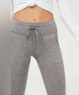 Women’s Offline by Aerie Regular Rise Short Inseam Warmup Legging Heather Gray M thumbnail 4
