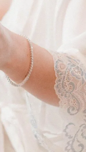 Bridal robe White Size M thumbnail 3
