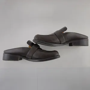 Liz Baker Womens Cheyenne 024-2281‎ Brown Buckle Slip On Mules Shoes Size US 8M thumbnail 10
