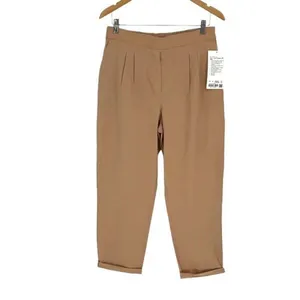 Lululemon Athletica Womens Four Way Stretch High‎ Rise Trouser Beige Size 10 NWT thumbnail 3