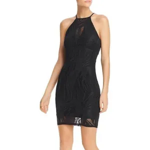 Guess Zayv Zebra-Stripe‎ Dress - Black thumbnail 4