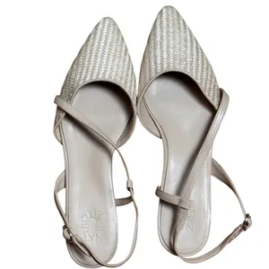 Naturalizer Women's Pointed Toe Weave Sling Back Low Heel Sz 10 NWOT thumbnail 4