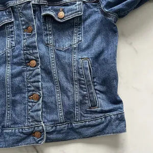 Madewell The Shrunken Stretch Jean Jacket Eco Edition Vintage Light Size Small thumbnail 7