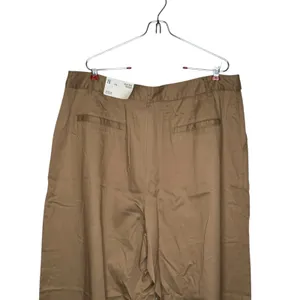A.n.a Women's Pants Pleated Chino Long Trouser Wide Leg Hi-Rise‎ Tan Sz. 18 NWT thumbnail 10