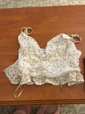 Princess Polly Runched Floral Top thumbnail 2