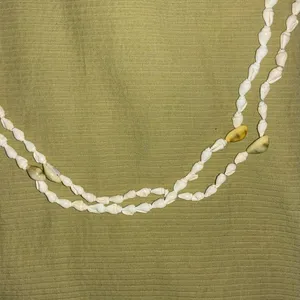 Hawaiian White Nassa Shell Necklaces (2 strands) thumbnail 3