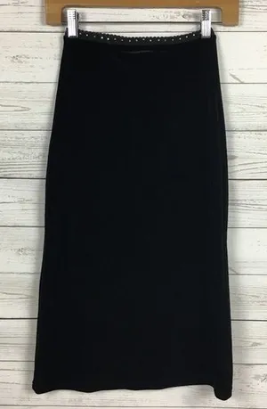 Velvety Black‎ Pencil Skirt thumbnail 1