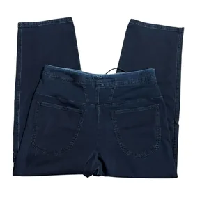 Marithe Francois Girbaud Dark Wash Pull On Stretch Jeans M Blue Size M thumbnail 3