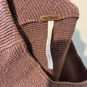 Free People Ottoman Slouchy Tunic Size Small oversized sweater ribbed knit mock thumbnail 7