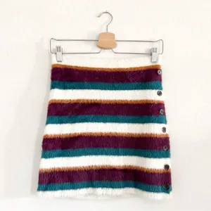 NWT Free People Ciara Sweater Mini Skirt / Fig Jam Combo Size M thumbnail 2