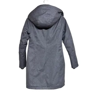 Aritza Babaton Oskar Parka Jacket Faux Fur Lined‎ Down Fill Charcoal Women’s XS thumbnail 2