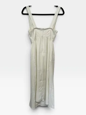 WeWoreWhat Corset Midi Dress Whisper White Sleeveless Size Small NWT thumbnail 6