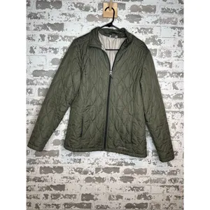 Eddie Bauer | women quilted full zip coat thumbnail 9