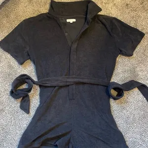 Gianni Bini Tie Belt Romper thumbnail 1