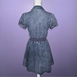 Mossimo Supply Co. Denim Polka Dot Dress thumbnail 9