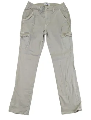 PAIGE Women's‎ Size 27 Beige Cargo Pants Straight Leg Cotton Blend Utility thumbnail 1