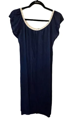 ‎Vintage Navy Nightgown Blue thumbnail 1