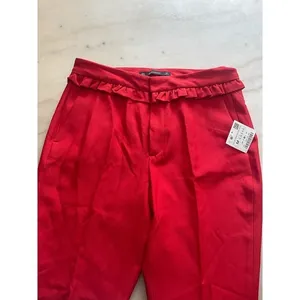 New Zara Ruffle‎ Pants thumbnail 5