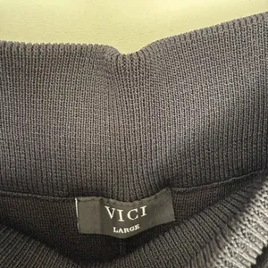Vici Women’s Large Black Tie Front Dress Jogger Pants thumbnail 3