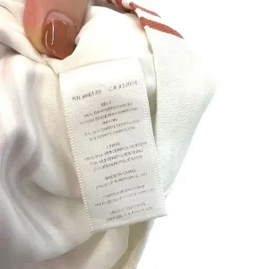 Anthropologie Hutch Rori Skirt Wrap Buckle‎ Striped Asymmetric White Rust Size 4 thumbnail 10