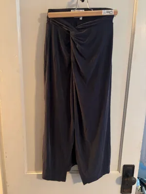 Grey Anthropologie Midi Skirt thumbnail 3