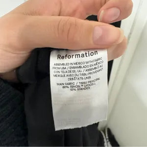 REFORMATION Harlyn Knit Dress black Size S thumbnail 9