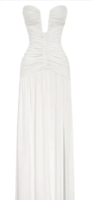 Babyboo white maxi dress thumbnail 1