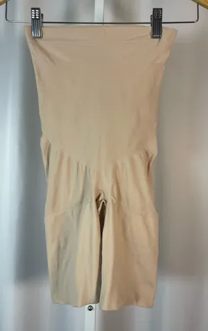 SPANX Nude High-Waist Sculpting Shorts Buttery Soft Nude Neutral thumbnail 1