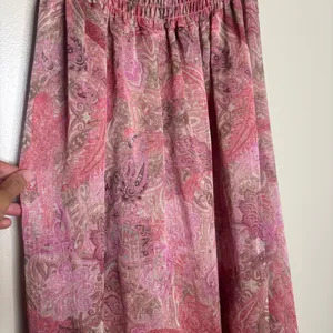 Misa Los Angeles Arianne Chiffon Maxi Cutout Dress in Muted Paisley thumbnail 9