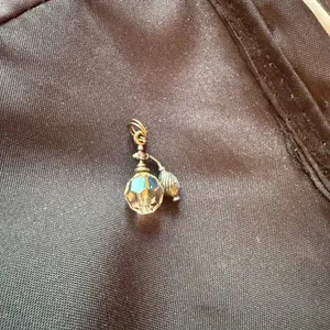 Silver and Crystal Charm Pendant thumbnail 4