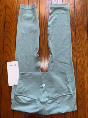Lululemon Align High-Rise 25” Tidal Teal Size 4 NWT thumbnail 1