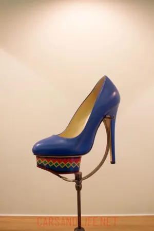 Charlotte Olympia Dolly Maraca leather platform pumps size 35 thumbnail 3
