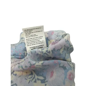 Elliatt Mackenzie Floral Puff Sleeve Cutout Back Maxi Dress Multi NWT Size Small thumbnail 15