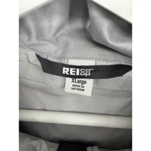 REI Co-op Women's Rain Jacket XL Black Hooded Waterproof Shell thumbnail 5