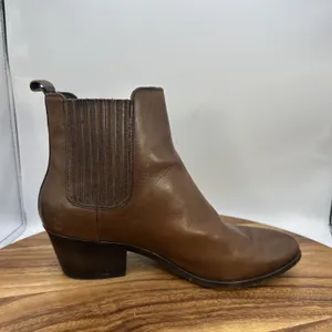 Thursday Boot Co.‎ Dreamer Chelsea Boots Brown Leather Pull On Women's 8 thumbnail 5
