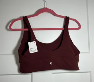 Lululemon Sz 12  Align Bra - Red Merlot thumbnail 5