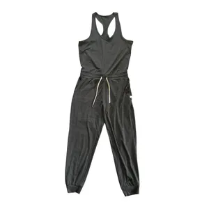 Vuori Lux Sleeveless Jumpsuit In Charcoal Heather Size S Athleisure Activewear thumbnail 5