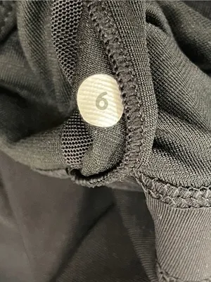 Lululemon Run Stuff Your sport Bra long line black activewear yoga Pilates gym 6 thumbnail 8