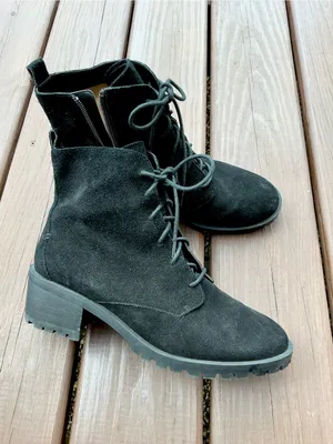 Caslon Water resistant Lace-Up Suede Ankle Booties ☔️ thumbnail 14