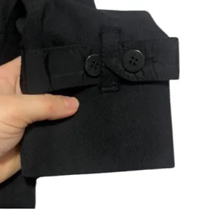 Burberry London Wool Blazer Nylon Pockets Black Womens 4 thumbnail 5