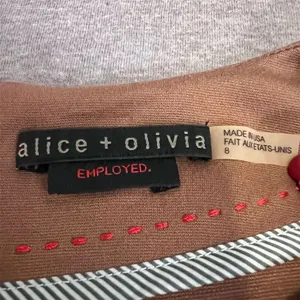 Alice + Olivia Employed‎ Women's Brown Cap Sleeve Mini Dress Size 8 thumbnail 7